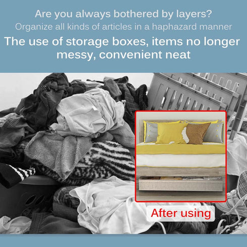 Household Simple Detachable Under-bed Storage Box